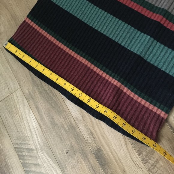 NWOT Retro Striped Shirt Dress - Picture 12 of 16